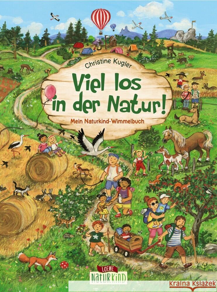 Viel los in der Natur!  9783743203365 Loewe - książka