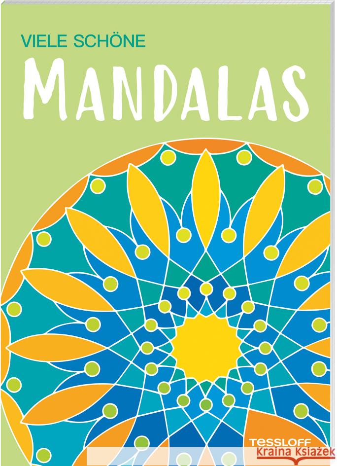 Viele schöne Mandalas  9783788647292 Tessloff Verlag Ragnar Tessloff GmbH & Co. KG - książka