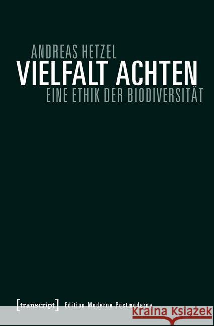 Vielfalt achten Hetzel, Andreas 9783837629859 transcript Verlag - książka