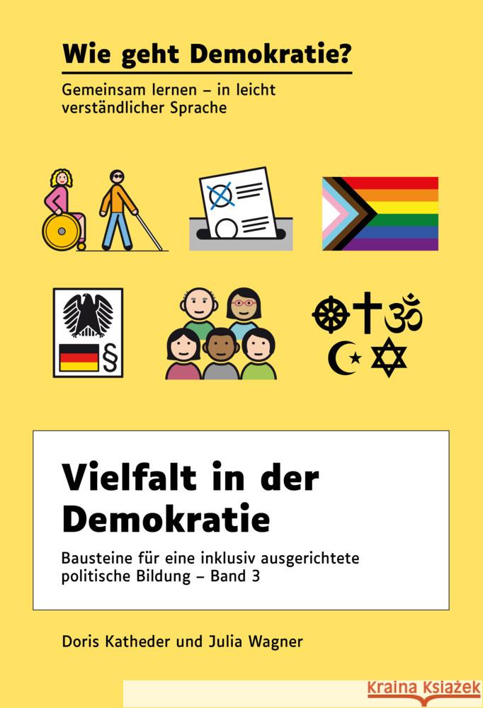 Vielfalt in der Demokratie Katheder, Doris, Wagner, Julia 9783429057718 Echter - książka