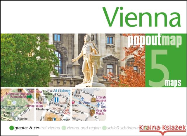 Vienna PopOut Map  9781914515644 Heartwood Publishing - książka