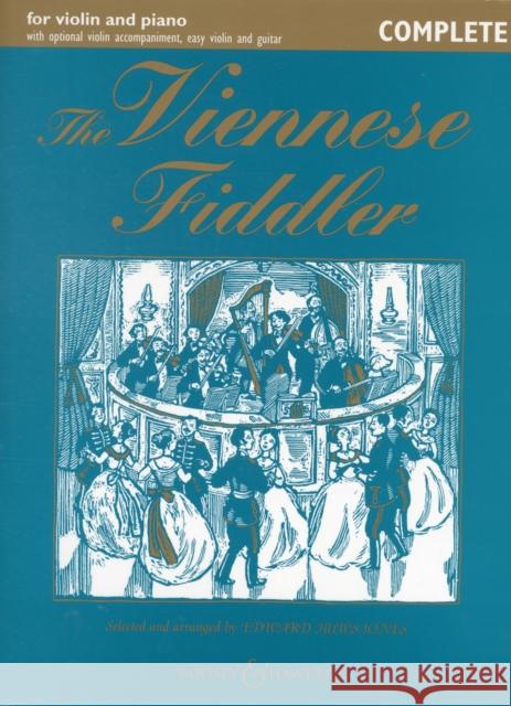 Viennese Fiddler Edward Huws Jones 9780851623498 Boosey & Hawkes Music Publishers Ltd - książka