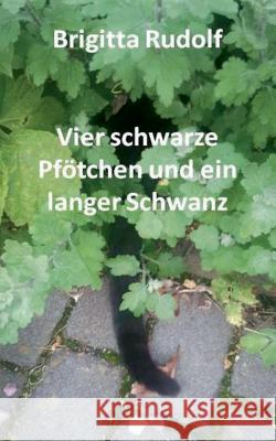 Vier schwarze Pfötchen und ein langer Schwanz Brigitta Rudolf 9783752888072 Books on Demand - książka