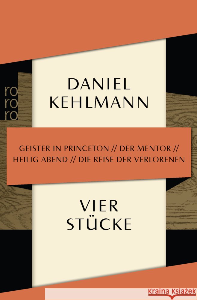 Vier Stücke Kehlmann, Daniel 9783499291692 Rowohlt TB. - książka
