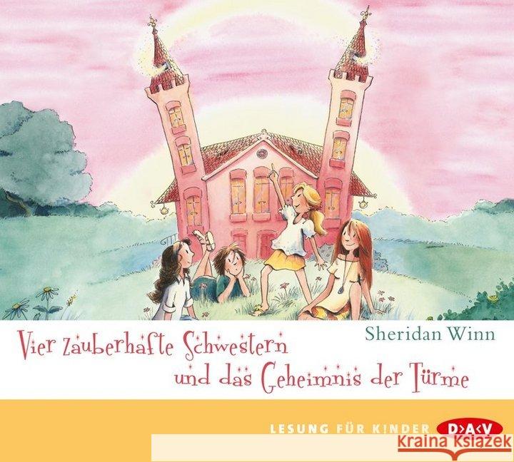 Vier zauberhafte Schwestern und das Geheimnis der Türme, 2 Audio-CDs : Gekürzte Lesung Winn, Sheridan 9783862310319 Der Audio Verlag, DAV - książka