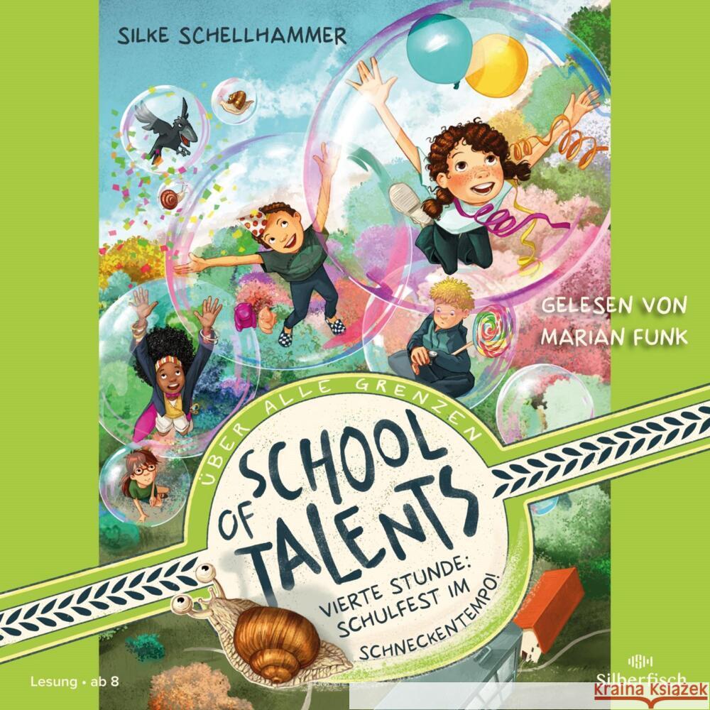 Vierte Stunde: Schulfest im Schneckentempo!, 2 Audio-CD Schellhammer, Silke 9783745603651 Silberfisch - książka