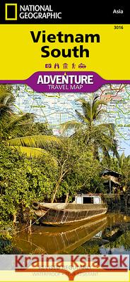 Vietnam South Map National Geographic Maps 9781566956024 National Geographic Maps - książka