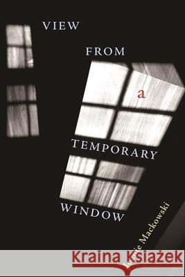 View from a Temporary Window Joanie Mackowski 9780822960553 University of Pittsburgh Press - książka