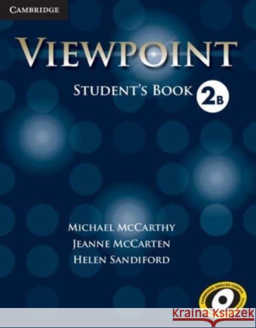 Viewpoint Level 2 Student's Book B Michael McCarthy Jeanne McCarten Helen Sandiford 9781107601550 Cambridge University Press - książka