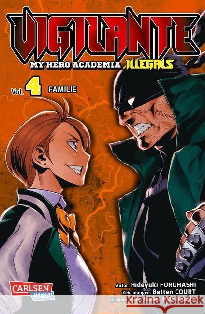 Vigilante - My Hero Academia Illegals - Familie Horikoshi, Kohei; Furuhashi, Hideyuki 9783551717276 Carlsen - książka
