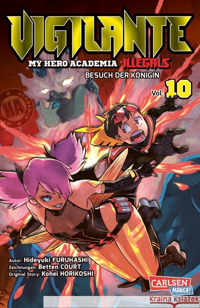 Vigilante - My Hero Academia Illegals. Bd.10 Horikoshi, Kohei, Furuhashi, Hideyuki, Court, Betten 9783551720993 Carlsen Manga - książka