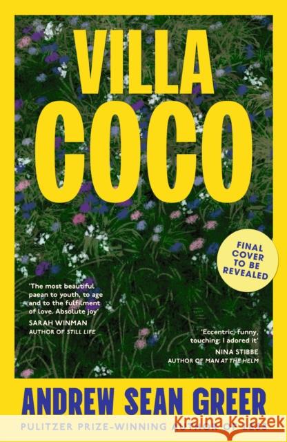 Villa Coco Andrew Sean Greer 9781399757287 Hodder & Stoughton - książka