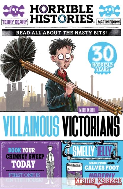 Villainous Victorians Terry Deary 9780702326523 Scholastic - książka