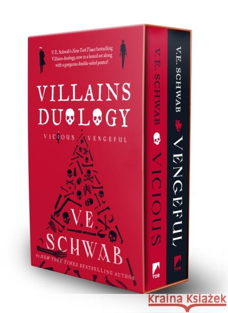 Villains Duology Boxed Set: Vicious, Vengeful V. E. Schwab 9781250789587 Tor Publishing Group - książka