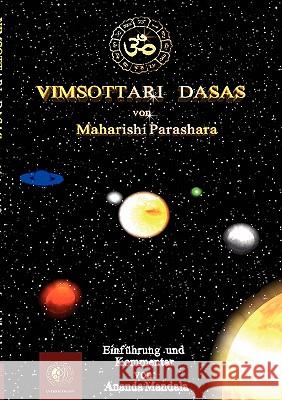 Vimsottari Dasas Maharishi Parashara 9783833468087 Books on Demand - książka