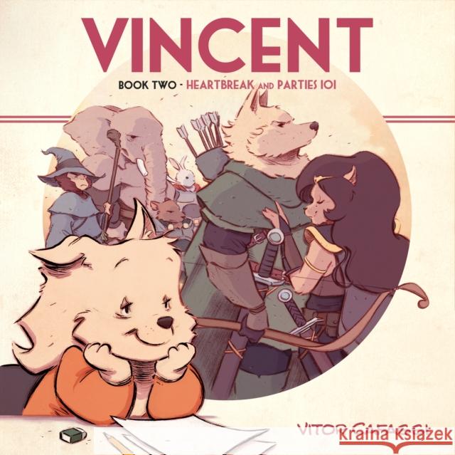 Vincent Book Two: Heartbreak and Parties 101 Vitor Cafaggi 9781545803172 Super Genius - książka