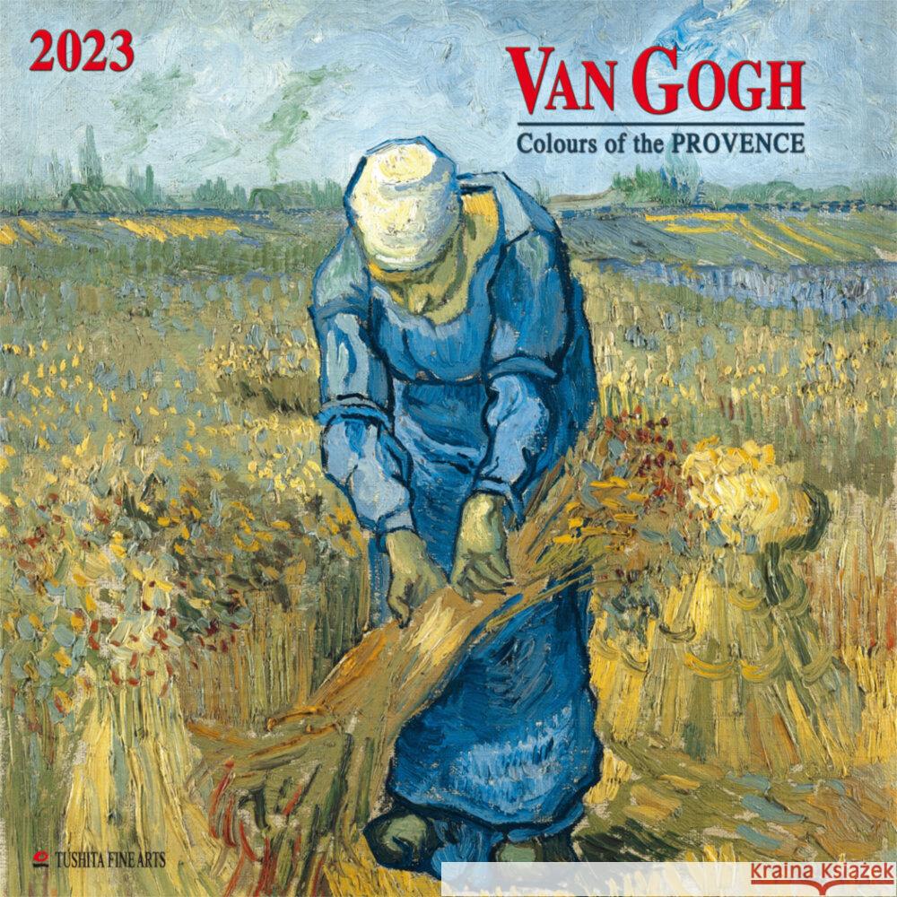 Vincent van Gogh - Colours of the Provence 2023  9783959290753 Tushita - książka