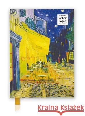 Vincent Van Gogh: Caf? Terrace (Foiled Dot Grid Journal) Flame Tree Studio 9781835627198 Flame Tree Gift - książka