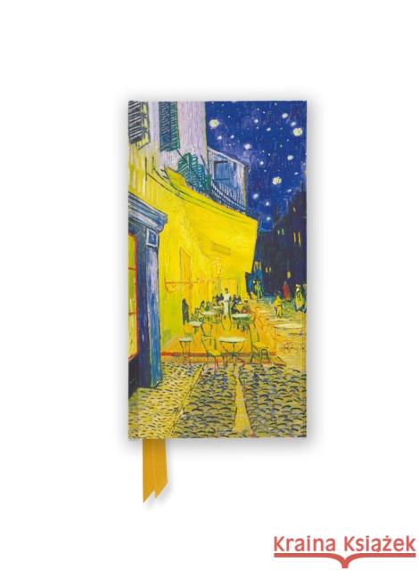 Vincent van Gogh: Cafe Terrace (Foiled Slimline Journal)  9781804176252 Flame Tree Publishing - książka