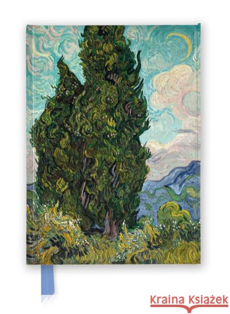 Vincent van Gogh: Cypresses (Foiled Journal)  9781804176498 Flame Tree Publishing - książka