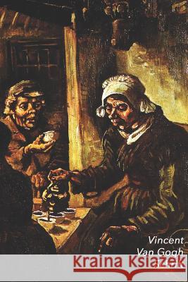 Vincent Van Gogh Schrift: de Aardappeleters - Artistiek Dagboek - Ideaal Voor School, Studie, Recepten of Wachtwoorden - Stijlvol Notitieboek Vo Studio Landro 9781796895445 Independently Published - książka