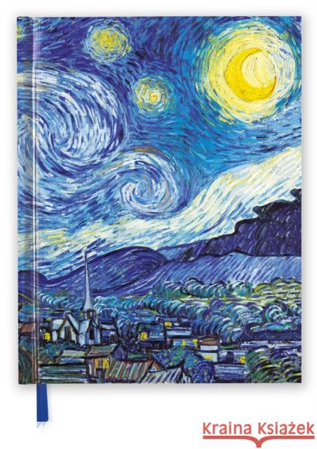 Vincent van Gogh: The Starry Night (Blank Sketch Book)  9781839648762 Flame Tree Gift - książka