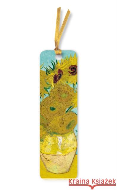 Vincent van Gogh: Vase with Sunflowers Bookmarks (pack of 10)  9781839649103 Flame Tree Publishing - książka