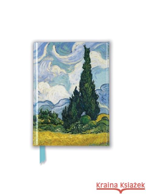 Vincent Van Gogh: Wheat Field with Cypresses (Foiled Pocket Journal) Flame Tree Studio 9781787555785 Flame Tree Publishing - książka