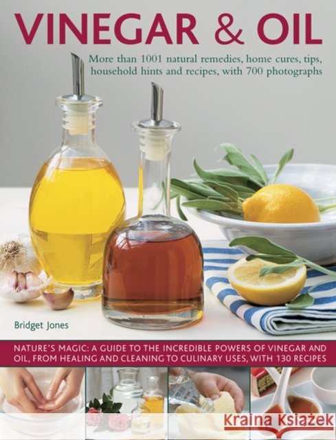 Vinegar & Oil Jones Bridget 9781780194189 Anness Publishing - książka