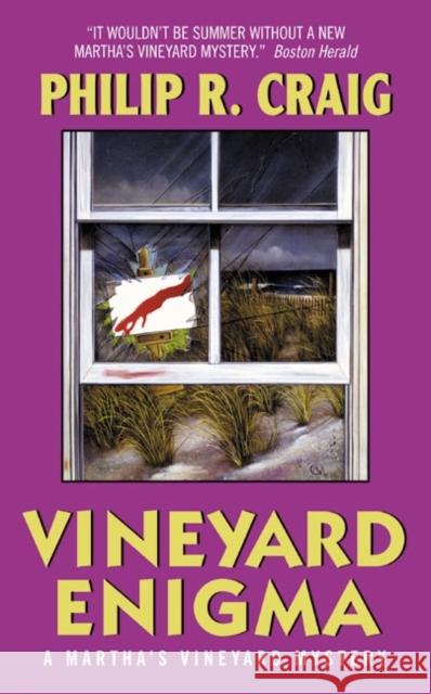 Vineyard Enigma: A Martha's Vineyard Mystery Philip R. Craig 9780060511883 Avon Books - książka