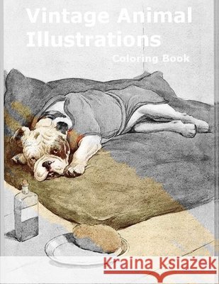 Vintage Animal Illustrations: Coloring Book for adults 8 Classic Scientific Drawings of Animals Libro da colorare per adulti 8 classiche illustrazio Editorial, Uproot 9781087246116 Independently Published - książka