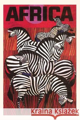 Vintage Journal Africa, Zebras Poster Found Image Press 9781648114168 Found Image Press - książka