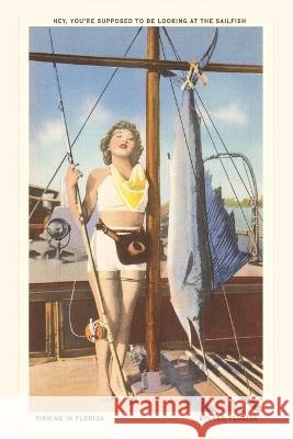 Vintage Journal 'Bathing Beauty and Sailfish, Stuart, Florida Found Image Press   9781669519416 Found Image Press - książka