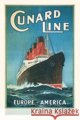 Vintage Journal Europe-America Cunard Line Travel Poster Found Image Press 9781648112720 Found Image Press - książka