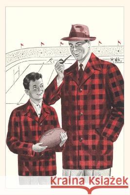 Vintage Journal Father and Son in Matching Plaid Found Image Press   9781669505013 Found Image Press - książka