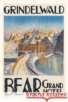 Vintage Journal Grindelwald Bear Grand Hotel Found Image Press 9781648112058 Found Image Press - książka