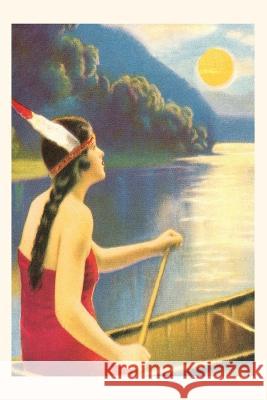 Vintage Journal Indian Maiden Watching Sunset Found Image Press   9781669504832 Found Image Press - książka