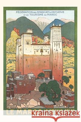 Vintage Journal Morocco Travel Poster Found Image Press 9781648113345 Found Image Press - książka