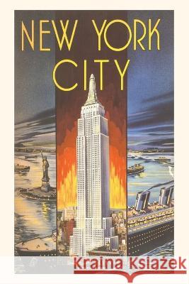 Vintage Journal New York City, Empire State Building Found Image Press   9781669512080 Found Image Press - książka