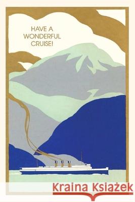 Vintage Journal Ocean Liner Cruise with Mountains Found Image Press 9781648111488 Found Image Press - książka