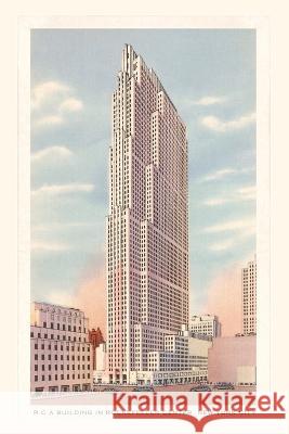 Vintage Journal RCA Building, Rockefeller Center, New York City Found Image Press   9781669511182 Found Image Press - książka