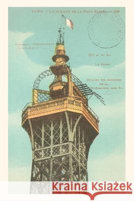 Vintage Journal Top of the Eifel Tower Found Image Press   9781669517252 Found Image Press - książka