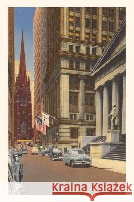 Vintage Journal Wall Street, New York City Found Image Press   9781669508441 Found Image Press - książka