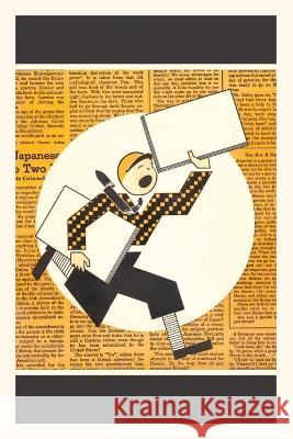 Vintage Journal Yelling Newsboy Found Image Press   9781669504627 Found Image Press - książka