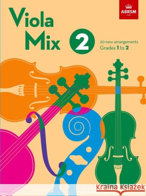 Viola Mix 2 ABRSM 9781786015877 The Associated Board of the Royal Schools of  - książka