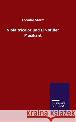 Viola tricolor und Ein stiller Musikant Storm, Theodor 9783846096109 Salzwasser-Verlag Gmbh - książka