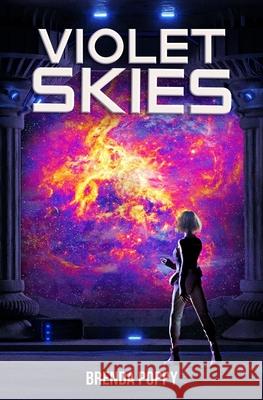 Violet Skies: A Dystopian Novel Brenda Poppy 9781735618197 Glass Fish Publishing - książka