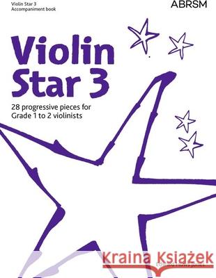 Violin Star 3, Accompaniment book  9781860969041 VIOLIN STAR - książka