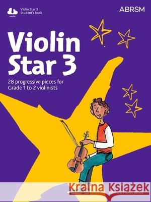 Violin Star 3, Student's book, with audio  9781860969010 Associated Board of the Royal Schools of Musi - książka