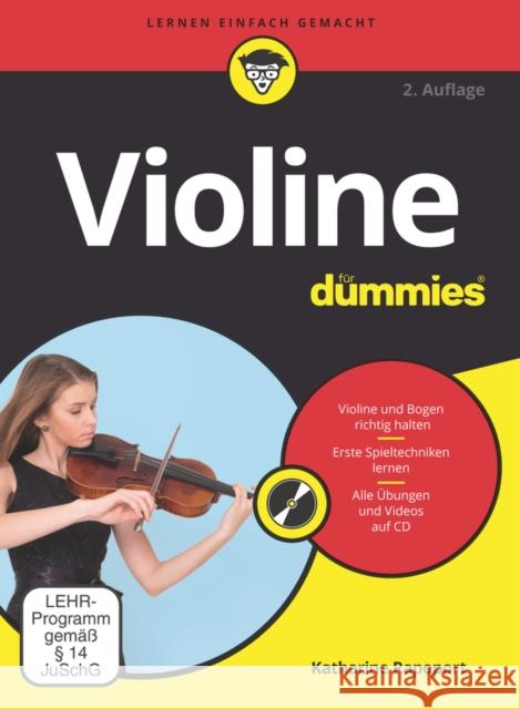 Violine für Dummies Katharine Rapoport 9783527716616  - książka